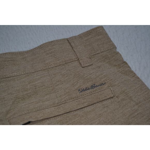 Eddie Bauer Golf Shorts Camping Hiking Mens Size 30 Wicking Performance Tan - Picture 1 of 8